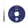 Cable coaxial 6,8 mm. Conductor central Cu. 96 hilos.