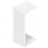 Junta para canal de 60x40mm blanco.