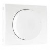 Tapa p/reg/conmutador de luz rotat blanc