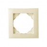 Marco simple marfil Logus 90 Base.