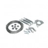 KIT DE VIENTOS. 25M CABLE ACERADO + SUJETACABLES