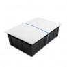 Caja empalmes 200x130x60 c/tornillos