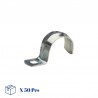 Grapas metal.s 1 pata ref. 40