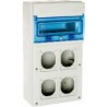 CAJA INDUSTRIAL DISTRIBUCION 11 ELEMENTOS ip65