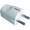 Clavija bipolar 10a 250v~.espigas ø 4,8m