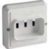 Base enchufe 25A  bipolar c/contacto tierra 2
