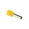 Puntera Twin. Sección 2x6 mm². Color amarillo