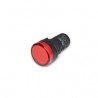 INDICADOR LUMINOSO LED PLASTICO Ø22MM. ROJO. 48VAC/DC