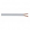 Cable paralelo 2X0.75mm, Blanco polariz.