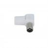 CONECTOR IEC 9,5MM MACHO 90º PARA CABLE 6,6-6,9MM