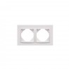 Marco doble blanco/blanco Logus 90 Animato.