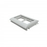 Doble adapt q45 p/canales c/tapa l75 blanco.