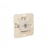 Pulsador a tecla luminoso 12v.