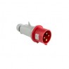 Clavija aerea ip44 3p+t 400v 32a 6h