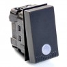 PULSADOR UNIPOLAR ILUMINABLE 10A 250V 1 MODULO
