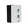 Caja de pulsadores. ip65. gris. 4 elemen