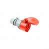 Base industrial movil 3p+t, 16a 400v~. ip44.