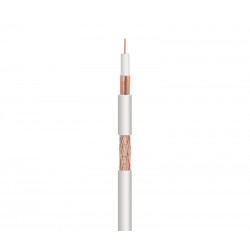 CABLE COAXIAL BLANCO