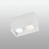 TECTO PLAFON BLANCO 2 X GU10 50W