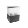 Sobremuro cubik 1 x e27 max 100w gris ur