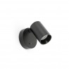 STAN APLIQUE NEGRO CON INTERRUPTOR 1XGU10