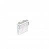 Modulo p/conect rj45 1 salida-2 mod blanco.