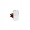 Mod c/conect hembra rj45 cat.6 utp-1 mod