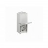 Conmutador/base schuko vertical gris 488