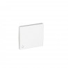 Tecla simple c/simbolo luz blanco