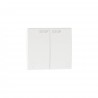 Teclas p/inversor pers (par) blanco