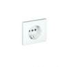 TAPA C/PROTECCION P/BASE SCHUKO BLANCA M