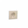 Tapa c/prot p/enchufe 2p+t (sko) marfil