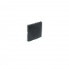 Tapa p/altavoz de 2" / timbre negra mate