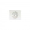 Tapa para base schuko blanco 70631 tbr