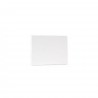 Tapa p/salida cables blanco