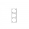 Marco triple vertical blanco 70932 tbr