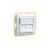 Tapa p/adap p/conec fo sc apc simp/lc du