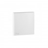 Tecla simple c/simbolo de llave blanco Logus 90.