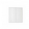 Teclas p/puls dob/conmut pers par blanco