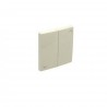 Teclas p/dob pulsador conmut p/persiana
