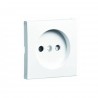 Tapa c/proteccion p/enchufe 2p blanco