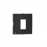 Tapa p/toma informatica rj45 negro