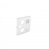 Tapa t.multip r-tv-sat-rj45/r-tv-sat-rj4