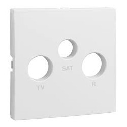 Tapa para toma r-tv-sat blanco