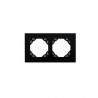 Marco doble negro/negro 90920 trr