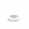 LUMINARIA PISCINA SUPERFICIE OBRA 18W 12V DC/AC RGB 120° IP68 2 HILOS Ø290X49,5MM ABS