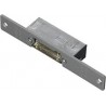 Aa F SG CERRADURA AUTOMATICA INVISIBLE CON TORNILLOS DE REGULACION, 12V  FRENTE CORTO GRIS