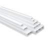 Mt Canal 50x20mm con division 1 / 3 blanco
