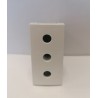 Toma italiana 16a c/ proteccion-1 mod blanco