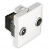 Toma r-tv intermedia - 2 mod blanca